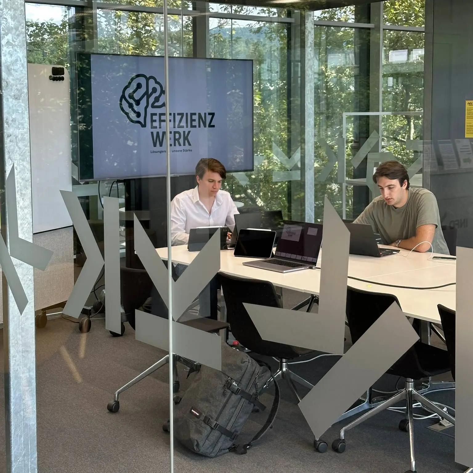 Effizienzwerk Team bei der Arbeit